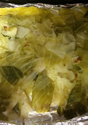 A picture of Oven Style Cabbage.
