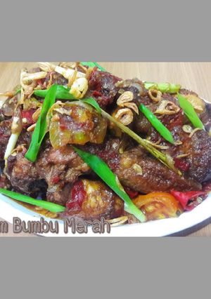 Foto resep Ayam Bumbu Merah