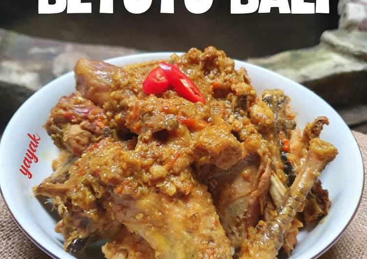 Resep Ayam BETUTU khas BALI yang Sempurna