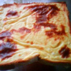 A picture of Dairy-Free Soy Milk Cheese for Toast or Pizza.