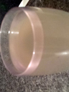 A picture of Apple cider Vinegar and lemon tea.