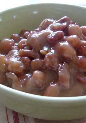 A picture of My Mashed Sweet Red Kidney Beans.