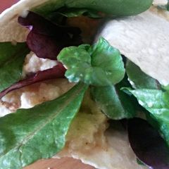 A picture of Sig's Cauliflower Wrap.