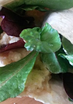 A picture of Sig's Cauliflower Wrap.
