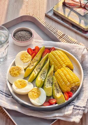 Foto resep Healthy Breakfast Platter