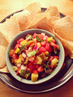 A picture of Pico De Gallo.