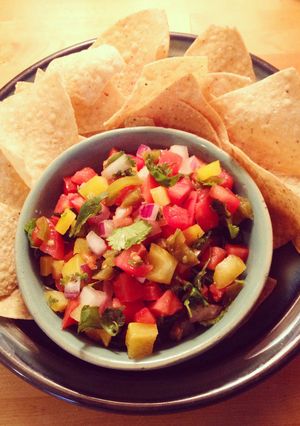 A picture of Pico De Gallo.