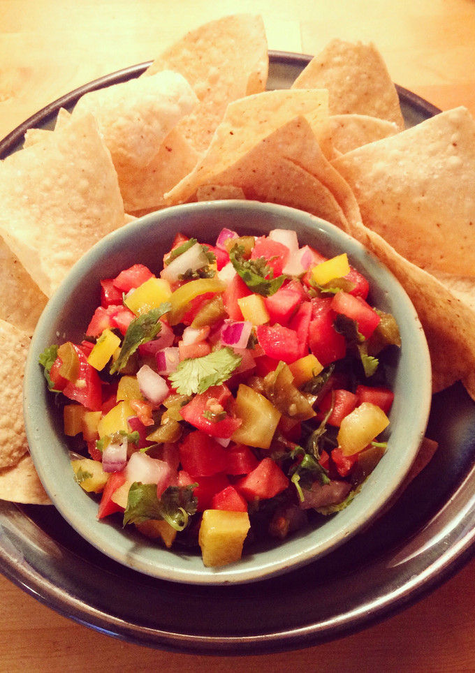 A picture of Pico De Gallo.