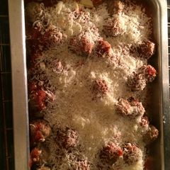 A picture of Cheating Meatballs And Tortellini.