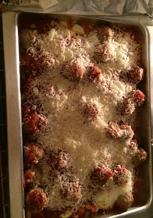 A picture of Cheating Meatballs And Tortellini.