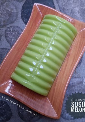 Foto resep Puding Susu Melon