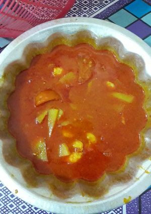 Foto resep Sambel udang dan kentang