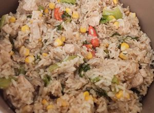 Foto resep Nasi sawi pahit (kwachai pui -halal)