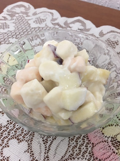 Una foto de Postre de manzana