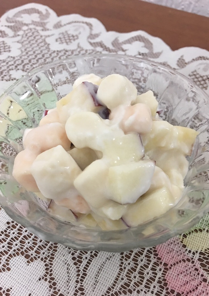 Una foto de Postre de manzana