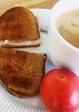 Une photo de Sanwich du petit-déjeuner