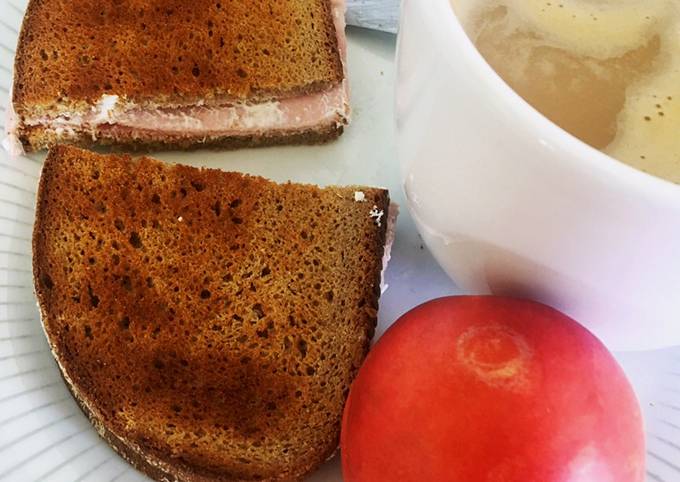 Méthode la plus simple pour Préparer  Récompensé Sanwich du petit-déjeuner