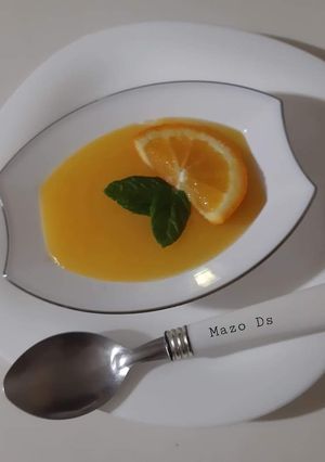 صورة لوصفة كريمة البرتقال 🍊