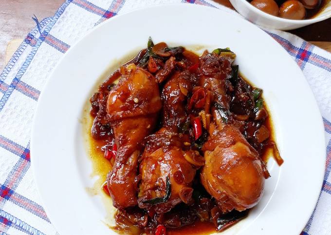 Ayam Kecap Simple Bumbu Iris