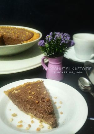 Foto resep Choconut Silk Keto Pie #ketopad_cp_anekapieketo