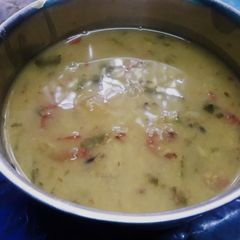 A picture of Tomato urad dal.