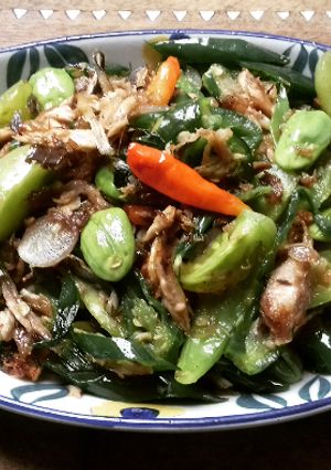 Foto resep Tumis Cue Pete Cabe Ijo