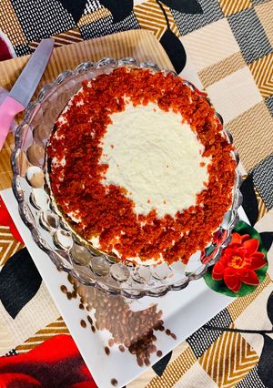 A picture of Red Velvet Cake (Eggless).