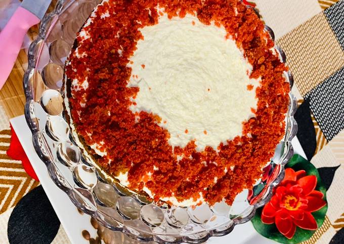 Red Velvet Cake (Eggless)