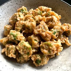 A picture of ‘Kara-age’ Fried Okra.