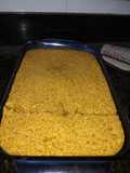Bizcocho de naranja esponjoso al microondas