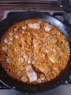 Una foto de Arroz a banda