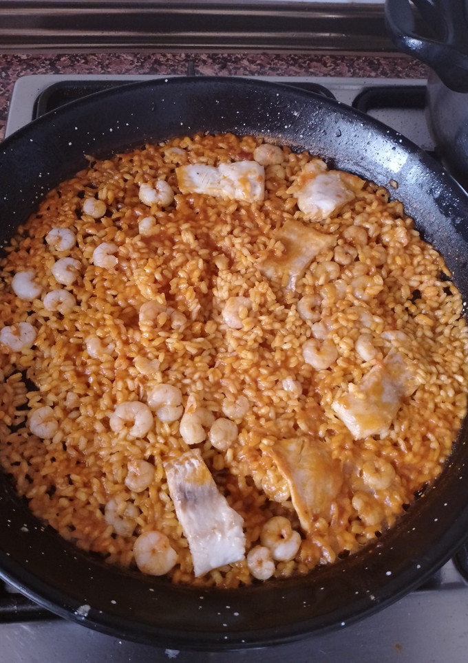 Una foto de Arroz a banda