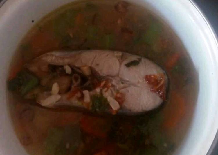 Sup ikan patin mpasi balita