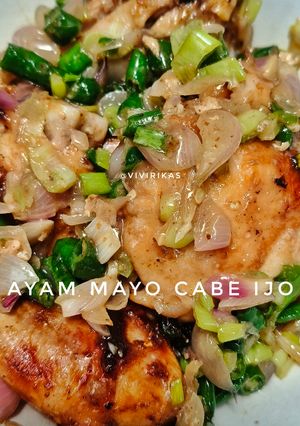 Foto resep Ayam Mayo Cabe Ijo