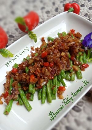 Foto resep Buncis baby tumis ebi