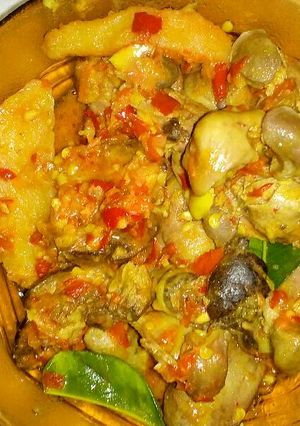 Foto resep Ati ampela bumbu rujak