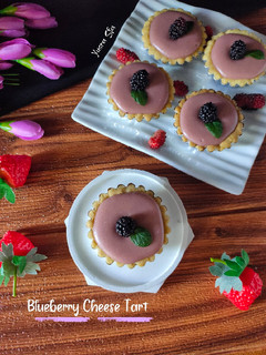 Foto resep Blueberry Cheese Tart