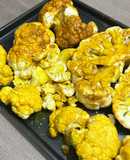 Coliflor al horno