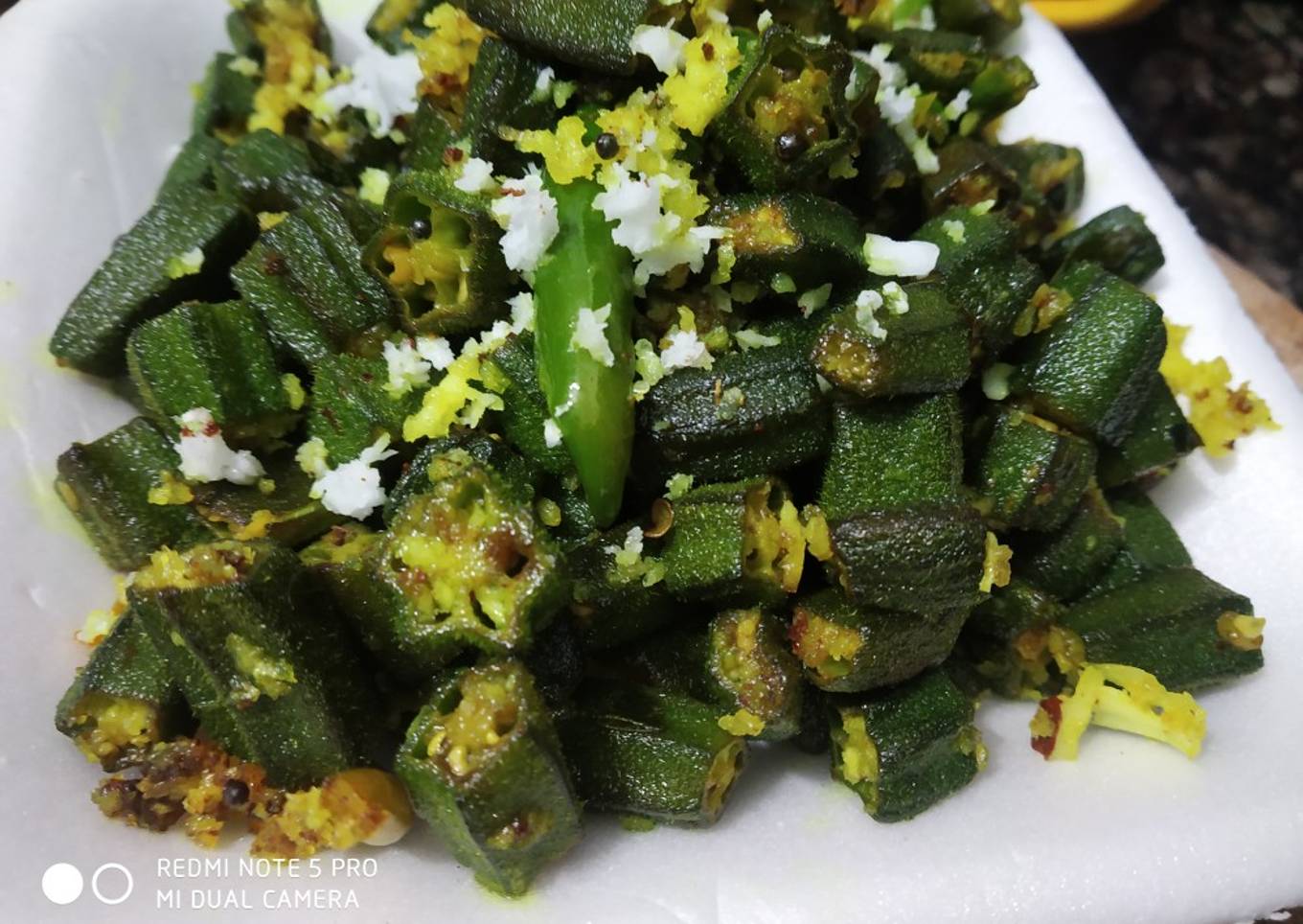 Bhindi stir fry