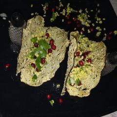Papad Taco Salad A picture of Papad Taco Salad.