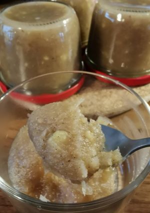 Une photo de Confiture de châtaignes vanille rhum