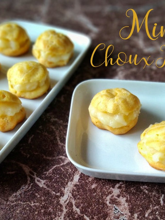 Cara Membuat Mini Choux Pastry (Ekonomis) Bahan Sederhana
