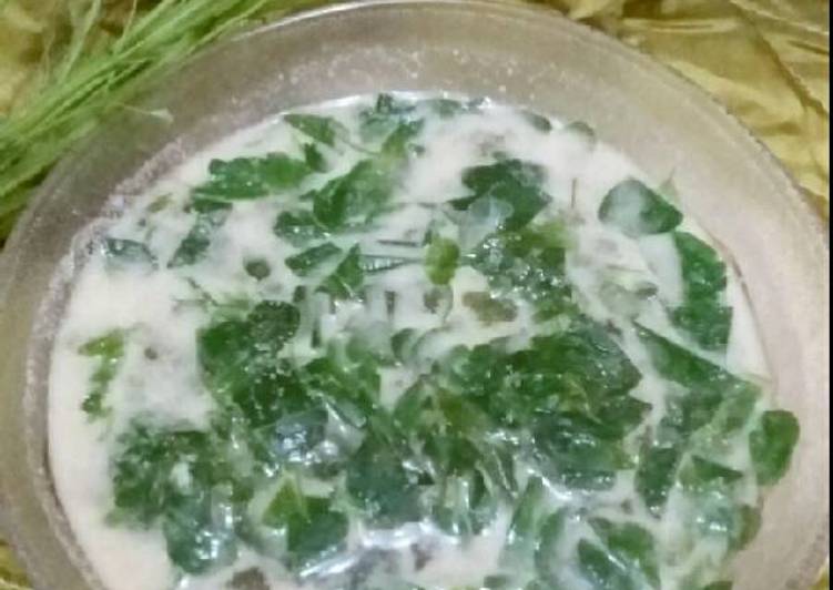 Resep Bobor daun kelor yang Enak