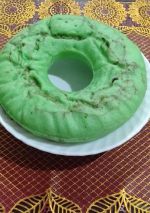 Foto resep Bolu kukus pandan tanpa mixer dan oven
