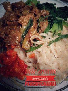 Foto resep 74) mie ayam homemade