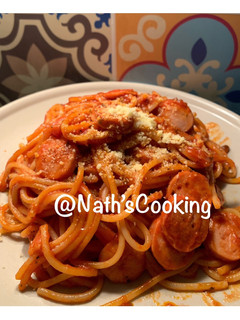 Foto resep Spaghetti Sosis Saus Marinara