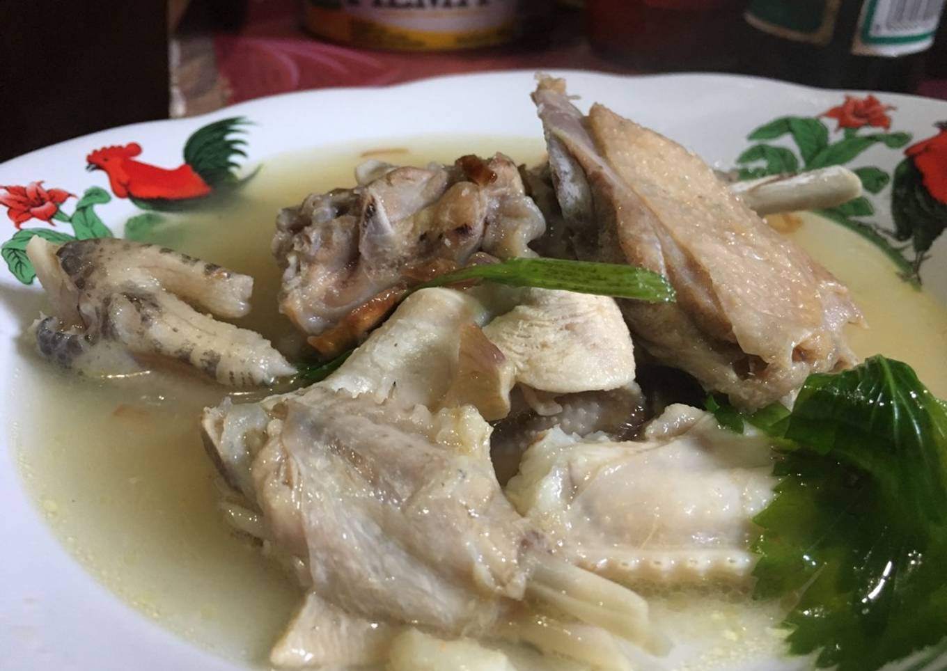 Sup ayam kampung ala klaten