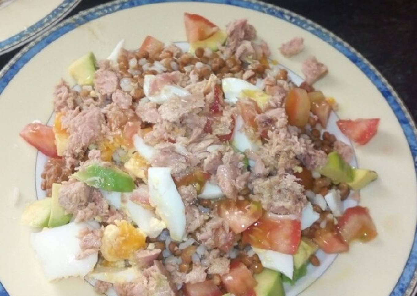 Ensalada de lentejas