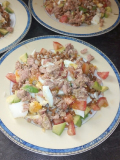 Una foto de Ensalada de lentejas