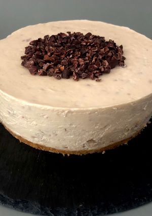🍌🥜花生醬香蕉芝士蛋糕Peanut butter banana cheese cake 的食譜成品照片